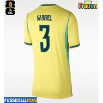 Brasilien Gabriel Magalhaes #3 Heimtrikot Frauen WM 2026 Kurzarm
